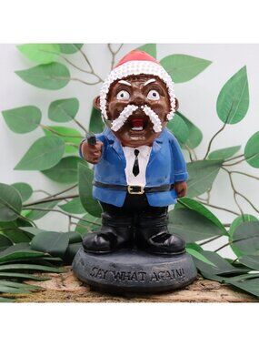 Funny Military Garden Gnome Statue - Resin Army Soldier, Unique Lawn Decor